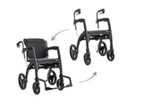 Rollz Motion 2-in-1 Walker Wheelchair