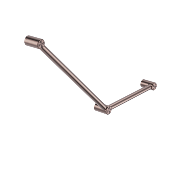 Calibre Mecca 32mm Ambulant Toilet Grab Rail 45 Degree