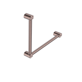 Calibre Mecca 32mm Ambulant Toilet Grab Rail 90 Degree