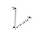 Calibre Mecca 32mm Ambulant Toilet Grab Rail 90 Degree