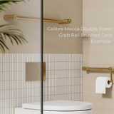 Calibre Mecca 25mm Double Towel Grab Rail