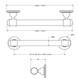 Glance York 32mm Grab Rail