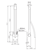 Liberty Fold Up Support Rail