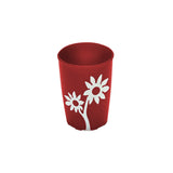 Ornamin Non Slip Cup, Flower Design