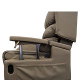 Configura Comfort | Left Dropdown Armrest in Medium/Large Beige Vinyl