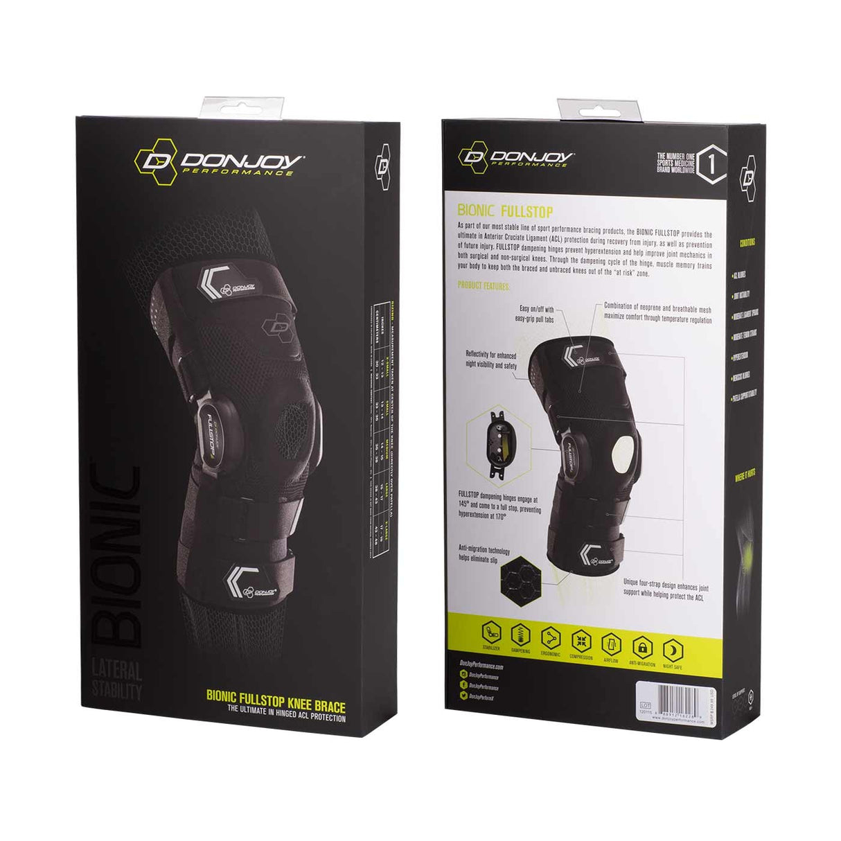 Donjoy Performance Bionic Fullstop Knee Brace