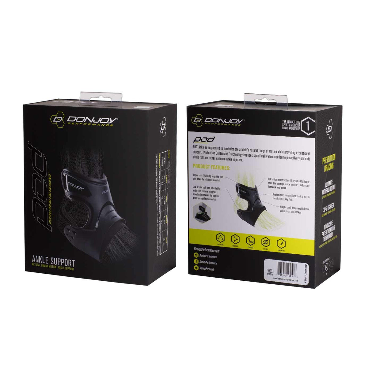 Donjoy Performance POD Ankle Brace