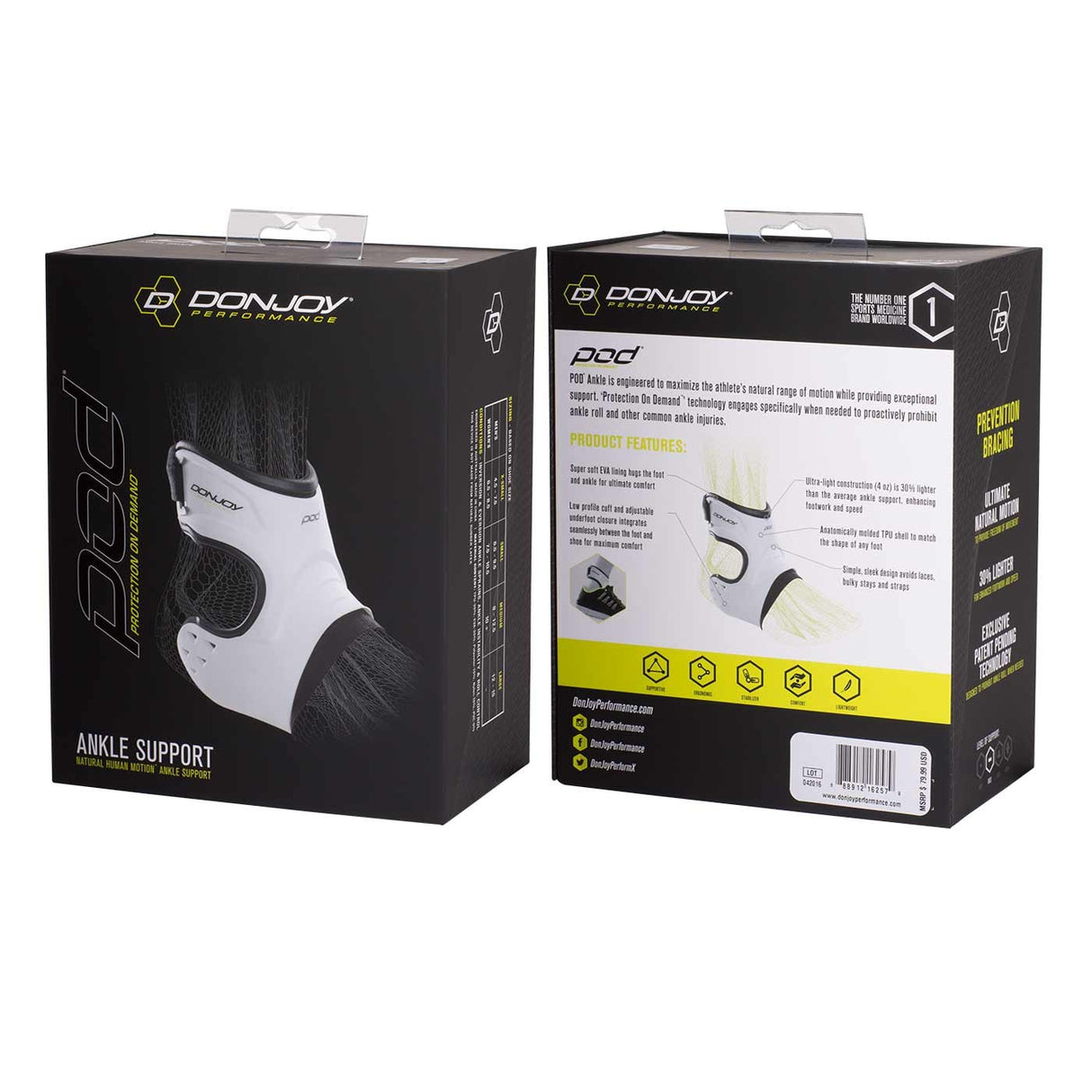 Donjoy Performance POD Ankle Brace