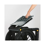 Seatara Wheelable Folding Shower Commode Chair with Travel Carry Case