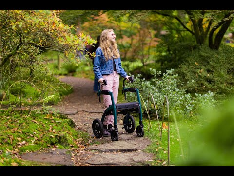 Rollz Motion Performance 2-in-1 Walker Wheelchair