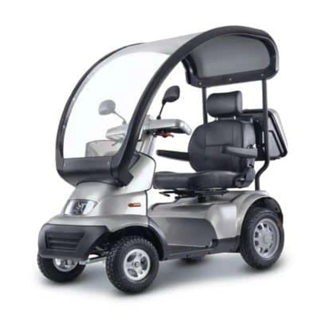 Afikim Afiscooter Breeze S4 Mobility Scooter - Single Seat with Canopy